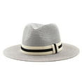 thumbnail image 3 of Hat for Women , Women Hat , Packable Hats for Women Classic Summer Sun Hat for Outdoor Activities Featuring Versatile Design and Elastic Stripe Band, 3 of 3