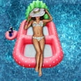 thumbnail image 3 of Inflatable Swimming Pool Pineapple Floating Row Air Cushion Bed Summer Water Floating Hammock Air Mattress Water Sports Toys, 3 of 7