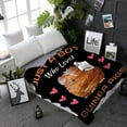 thumbnail image 4 of Yibo Hamster Blanket Flannel Soft and Comfortable Anti-static Bed Sofa Blanket, 4 of 7