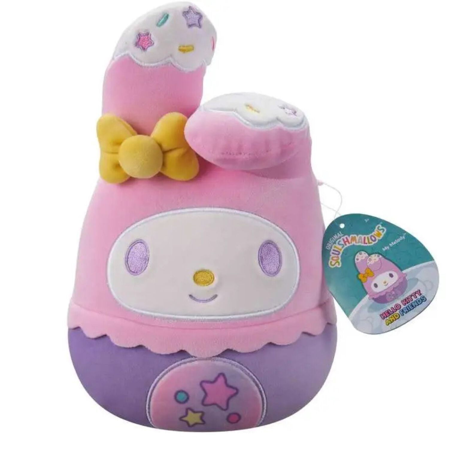 Squishmallows Official Kellytoy 8" Hello Kitty  Friends My Melody, Dreamland Series