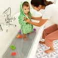 thumbnail image 4 of Munchkin® Soft Spot™ Cushioned Bath Mat for Toddlers, 36" L x 17" W, Gray, Unisex, 4 of 7