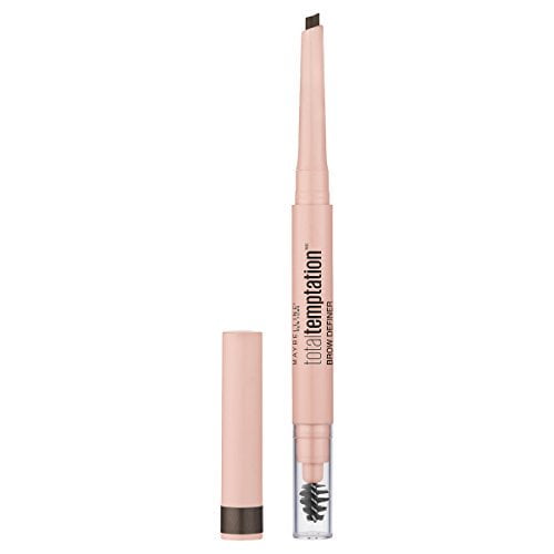 Maybelline Total Temptation Eyebrow Definer Pencil, Deep Brown, 1 Count
