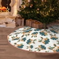 thumbnail image 5 of Bingfone Christmas Tree Skirt Mat Christmas Decoration Interior 36" -Cute Bunny, 5 of 6