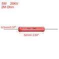 thumbnail image 2 of 5W Power Rating 2M Ohm High Voltage Glass Glaze Film Resistors 3 Pcs, 2 of 2
