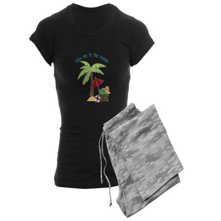 

CafePress - Take Me To The Ocean Pajamas - Women s Dark Pajamas