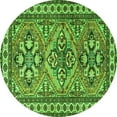 thumbnail image 1 of Ahgly Company Indoor Round Persian Green Traditional Area Rugs, 7' Round, 1 of 1
