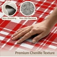 thumbnail image 6 of ODIKA Plaid Tartan Alternating Block Motif Symmetrical Border Gingham for Queen Size Bedroom, Under Bed, Master , Foldable Easy Care, 6 of 7