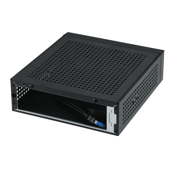 M10 Mini ITX Computer Case HTPC Host Chassis USB2.0 ITX Enclosure Industrial Control Chassis for Office Business