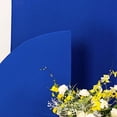 thumbnail image 6 of BalsaCircle 4 Royal Blue Fitted Spandex Matter Half Moon Wedding Arch Backdrop Stand Covers Set Party Events Decorations, 6 of 8