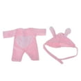 thumbnail image 1 of Conjunto de Mono de felpa Zulema 2 piezas rosa Ropa de muñecas, 1 of 8