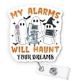 thumbnail image 2 of Funny Nurse Halloween Badge Reel: Spooky Medical Humor, 2 of 3