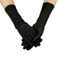 thumbnail image 5 of Embroidery Flower Gloves Arm Sleeves Full Finger Arabian Muslims Women Gloves, 5 of 11