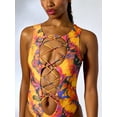 thumbnail image 4 of Hot Girl Summer by Megan Thee Stallion Women's Sunset Butterfly One-Piece, Sizes XS-XXL, 4 of 5