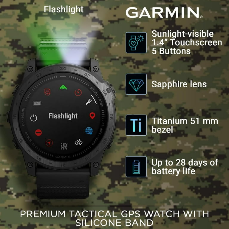 Garmin Tactix 7 Standard Edition Premium Tactical GPS Watch 1.4