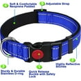 thumbnail image 4 of HLONK Dog Collar  Adjustable Reflective Nylon Dog Collar Classic Solid Colors  Soft Neoprene Padding for Small Medium Sized Dogs Neck (9-14.2 inch), 4 of 7