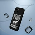thumbnail image 5 of DistinctInk Tough Case for Apple iPhone 15 (6.1" Screen), Compatible with MagSafe Charging - Not Anti Social - Rather Be With My Horse, 5 of 6