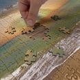 thumbnail image 5 of Ambesonne Sunset Jigsaw Puzzle, Idyllic Beach Scenery, Heirloom-Quality Fun Activity for Family Durable Cardboard, 1000 pcs, Multicolor, 5 of 6