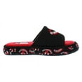 thumbnail image 2 of Champion Plush Smile Slide  Womens Shoes Size 6, Color: Black/Scarlet, 2 of 5
