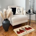 thumbnail image 6 of Christmas Trees Door Mat Seasonal Winter Happy Holiday Farmhouse Red Tree Doormat Kitchen Low-Profile Floor Rug Switch Mat for Home Decor Indoor Outdoor 29 x 17 Inch, 6 of 6