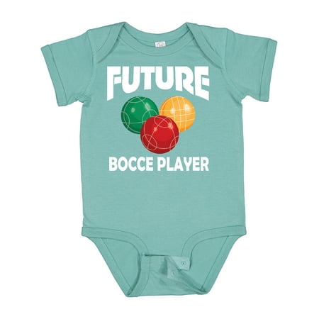 

Inktastic Future Bocce Player Gift Baby Boy or Baby Girl Bodysuit
