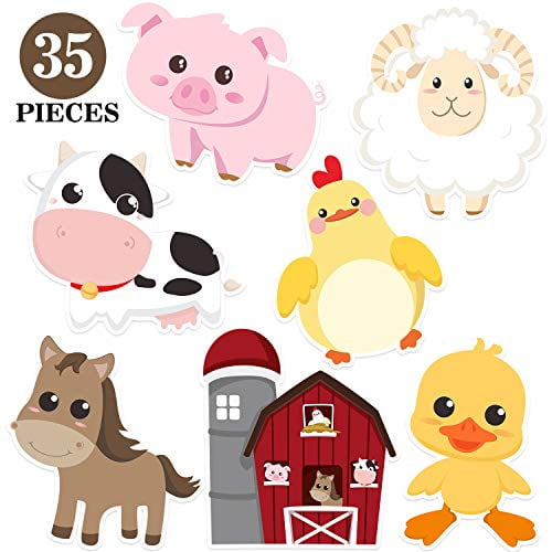Farm Animal Cutouts Farm Animal Cutouts