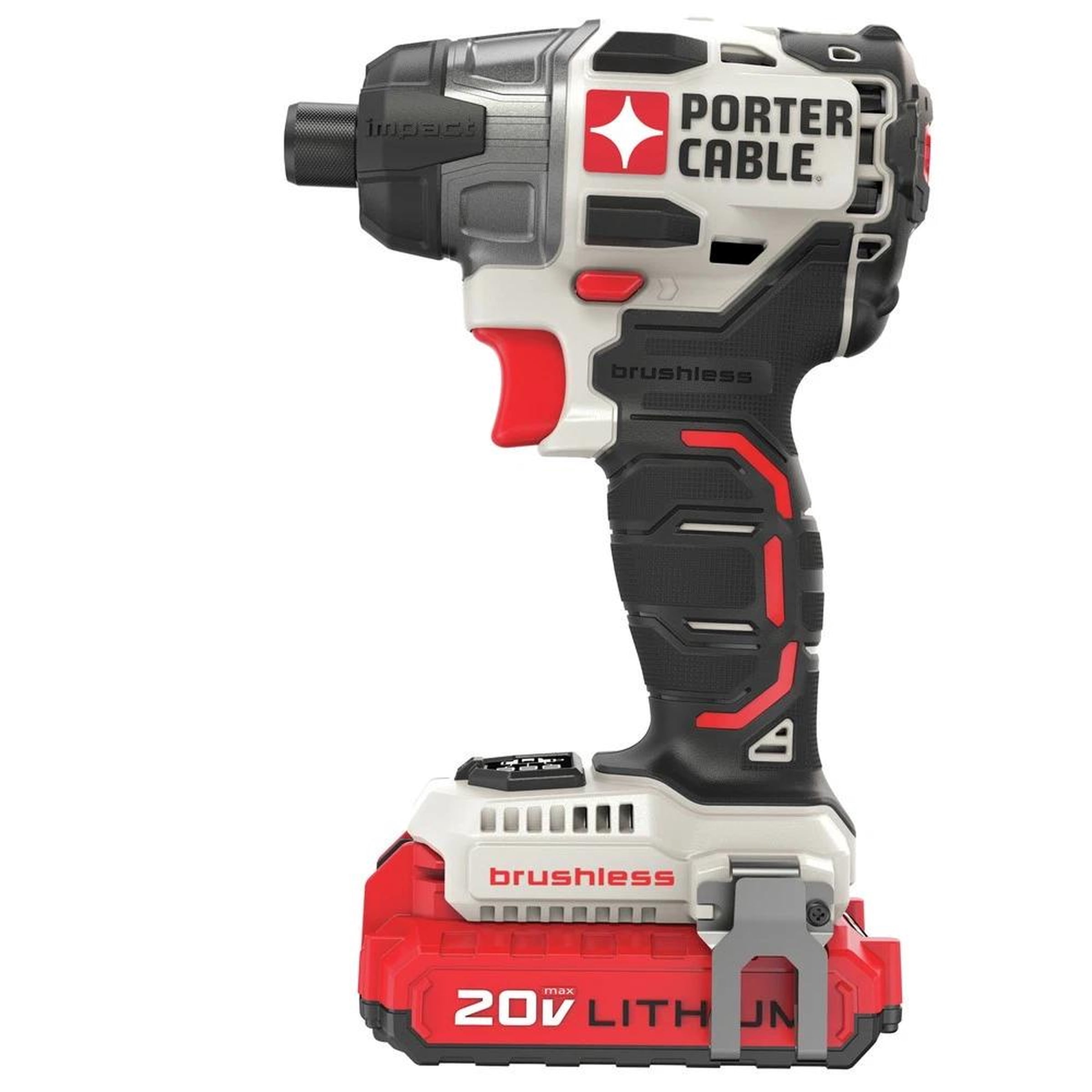 Porter-Cable PCCK647LB 20V MAX 1/4" Impact Driver Kit w/2 Batteries (1.5 Ah) New