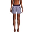 thumbnail image 2 of Lands' End Women's 5" Quick Dry Elastic Waist Board Shorts Swim Cover-up Shorts with Panty Print, 2 of 3
