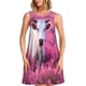 thumbnail image 1 of Disketp Flower Field Cow para Vestido sin Mangas para Mujeres, Vestidos de Verano para Mujeres, Casual y Holgado para la Playa, 1 of 7