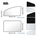 thumbnail image 3 of VogueV Magnetic Car Side-Window Sun Shade, Heat-Block Uv-Protect Curtain for teen, teen, Pets, Summer Road-Trips, Foldable, Titanium-Silver, Fits Most Cars & Suvs, 1 Sunshade, 3 of 8