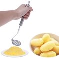 thumbnail image 3 of Stainless Steel Mesh Shape Potatoes Masher Professional Mash Tool Kitchen Supply, 3 of 8