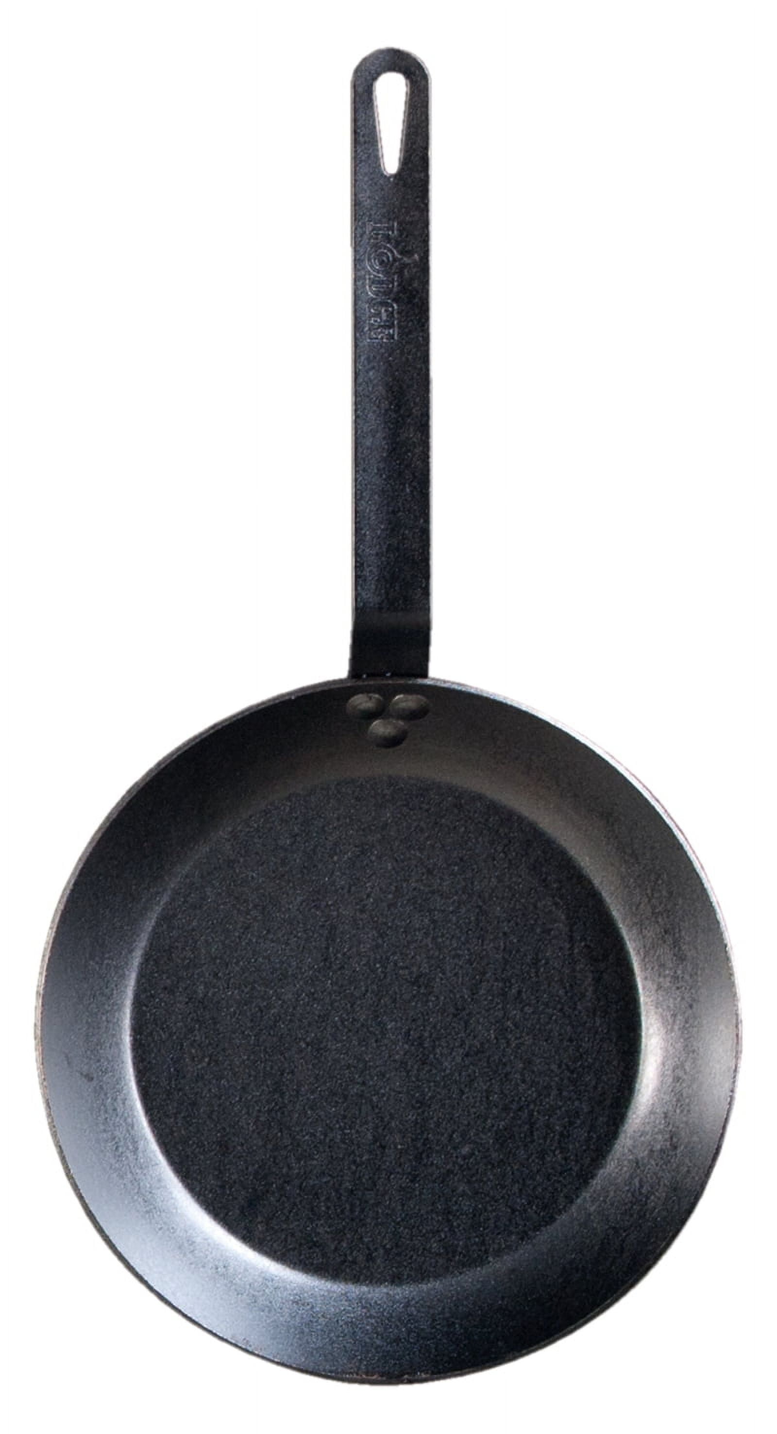 Lodge 10? Seasoned Carbon Steel Skillet, CRS10, 10 Inch Diameter