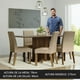 thumbnail image 5 of Juego de Comedor Mesa Tablero de Madera 6 Sillas Marrón/Gris/Imperial Renata Madesa, 5 of 8