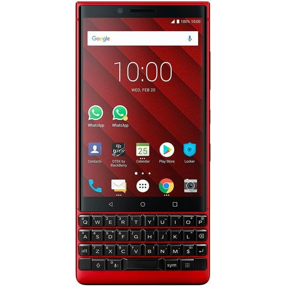 Blackberry KEY2 Red Edition with 128GB Dual sim (Unlocked)