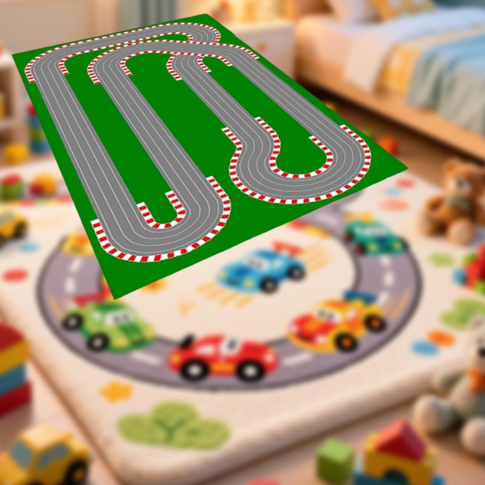 amagogo Children's flannel play mat, decorative floor mat, modern play mat, soft and 80cmx120cm