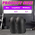 thumbnail image 2 of BESTSKY 2Pcs Knee Pads,Eva Material Knee Pads for Men Construction,Construction Knee Pads Gardening Knee Pads,Black, 2 of 7