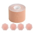 thumbnail image 2 of Cinta adhesiva para pezones, parche de soporte para el pecho, sujetador push-up de verano para pezones Color de piel 5cm, 2 of 9