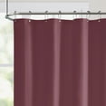 thumbnail image 2 of VCNY Home Hotel Style Burgundy Heavy Duty PEVA Shower Liner, 72" x 72", 2 of 5