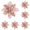 Rose Gold*5, variant on Christmas Flowers Artificial Flowers Christmas Decor Garland Decoration Poinsettia Flowers Artificial Glitter Christmas Ornaments Christmas Tree Decorations