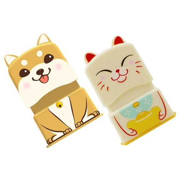 BESTOYARD 2Pcs Animal Stamp Stamper Assorted Color for Clothing Marker and Laundry Labels