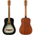 thumbnail image 2 of Fender Model FA-15 Silver 3/4 Size Steel Stringed Acoustic Guitar with Gig Bag, 2 of 9