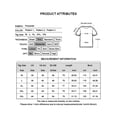 thumbnail image 2 of Mysszz Mens Short Sleeve Round Neck Printing Casual T-Shirt Tops, 2 of 2