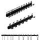 thumbnail image 2 of Organizador de llaves de metal, soporte de pared para llaves con número de tamaño, resistente, para garaje, cobertizo, furgoneta de trabajo, jardín, taller mecánico, 2 of 8