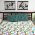 thumbnail image 3 of Soft Cotton Double Bedsheet With 2 Pillow Covers | 87 X 100 Inches, Multicolor - Soft & Breathable Fabric | Comfortable For Daily Use, 3 of 5