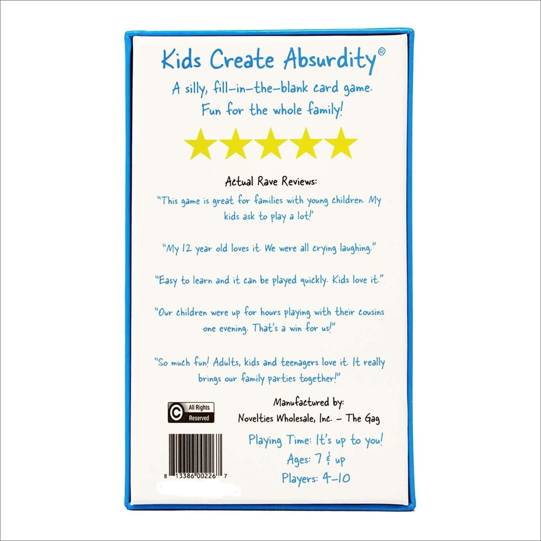  Kids Create Absurdity 2 Pack Set: Laugh Until You Cry
