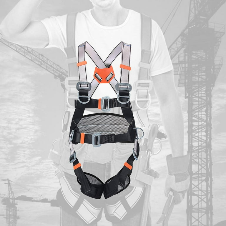 Outdoor Climbing Harness, Full Body Safety Harness Belt for