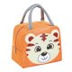 thumbnail image 1 of Bolsa de almuerzo con patrón de animales de dibujos animados, impermeable, gran capacidad, portátil, aislamiento térmico, lonchera, bolsa para mujeres, hombres, tigre, 1 of 5