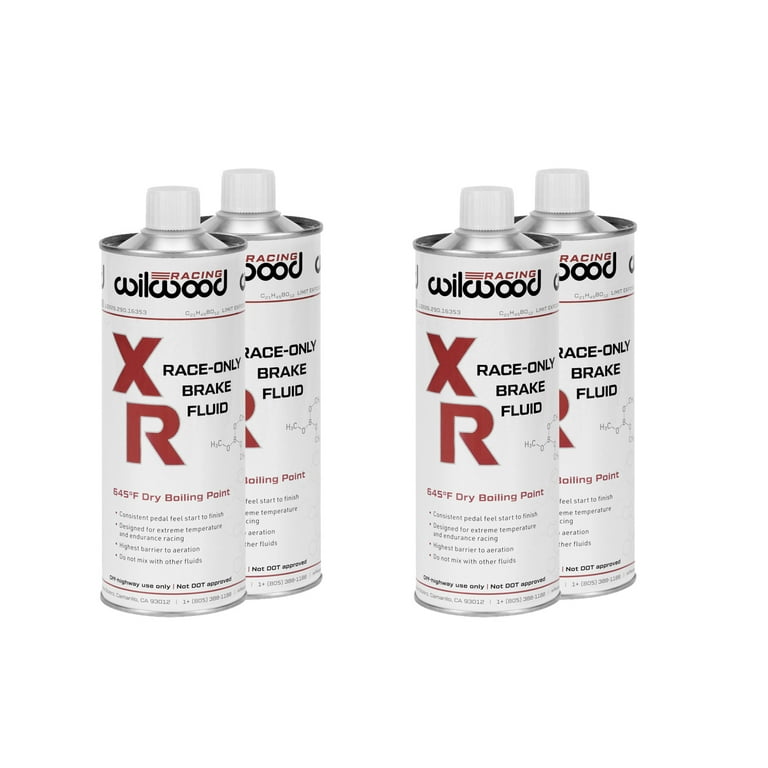 Wilwood Brake Fluid XR Racing 500ml Can Non-DOT 4pk Wilwood Brake Fluid XR Racing 500ml Can Non-DOT 4pk