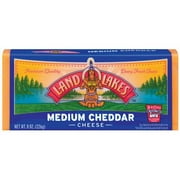 Land O Lakes(R): Cheddar Medium Yellow Cheese, 8 oz