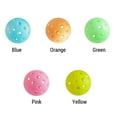 thumbnail image 4 of 5 Pack Pickleballs Indoor Outdoor 74mm Luminous Pickle Balls, 4 of 8