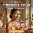 thumbnail image 2 of WUNDMED Organic Frankincense Essential Oil for Skin, Pure Frankincense Oil for Diffuser and Aromatherapy, Aceite de Incienso Frankincense, 60ML (2.02 fl.oz), 2 of 9